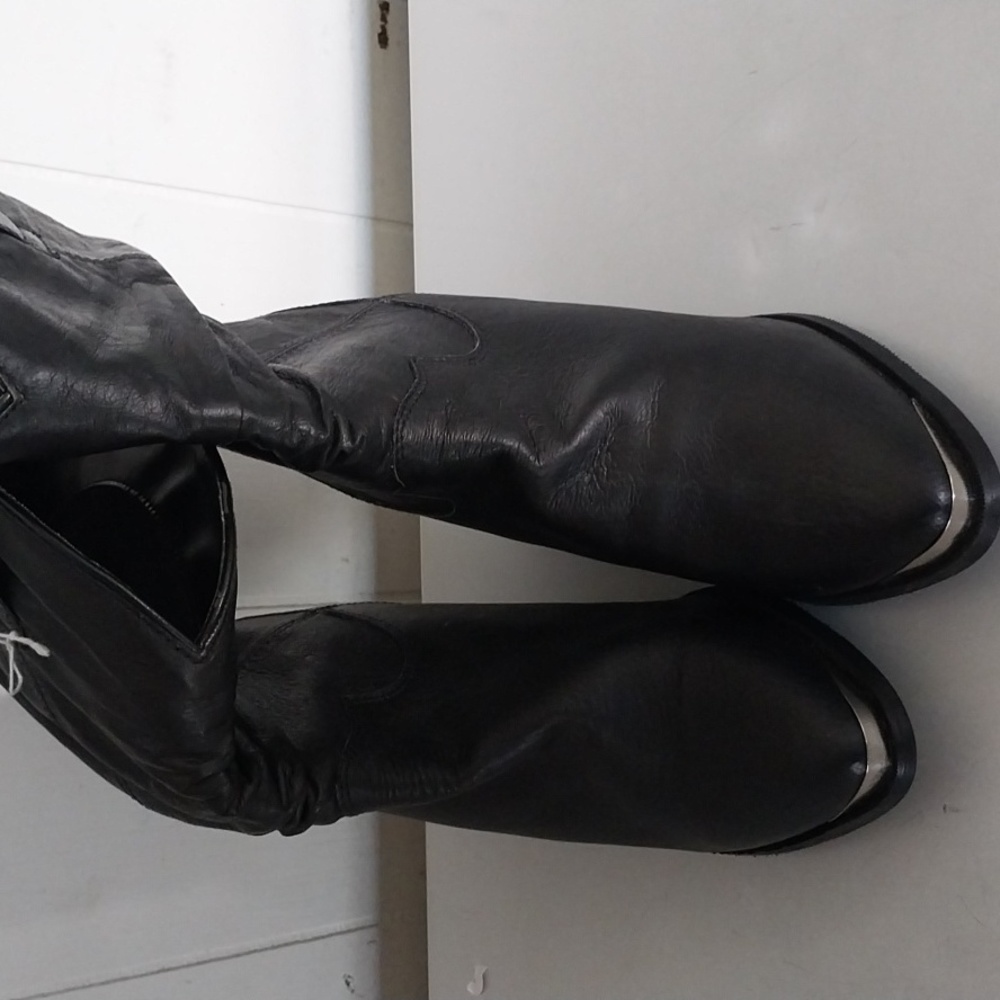 Ladies leather dingo ɓoots
